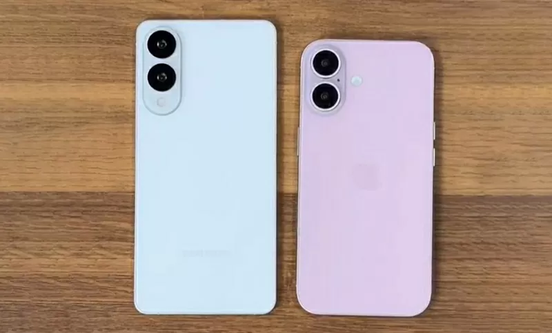 Galaxy S25 Edge đọ dáng với iPhone 16
