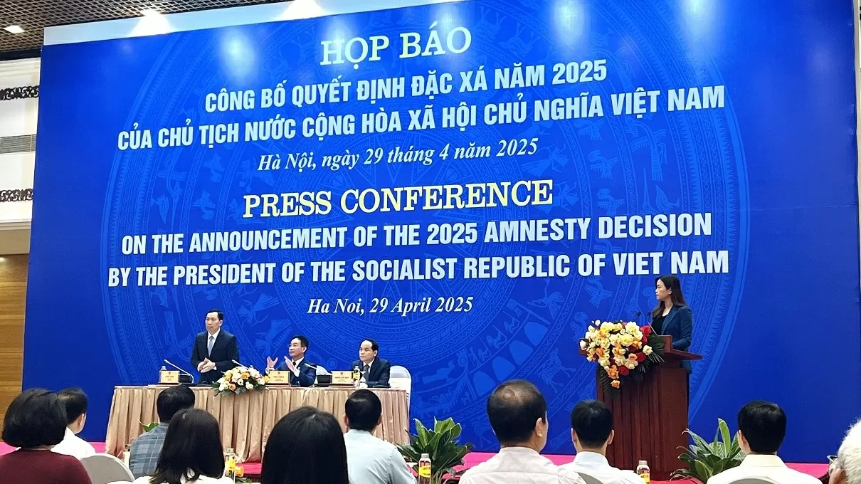 Quyết định đặc xá năm 2025 của Chủ tịch nước thể hiện truyền thống nhân đạo của dân tộc Việt Nam