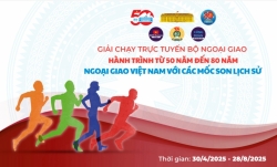 Khởi động Giải chạy trực tuyến 'Hành trình từ 50 năm đến 80 năm - Ngoại giao Việt Nam với các mốc son lịch sử'