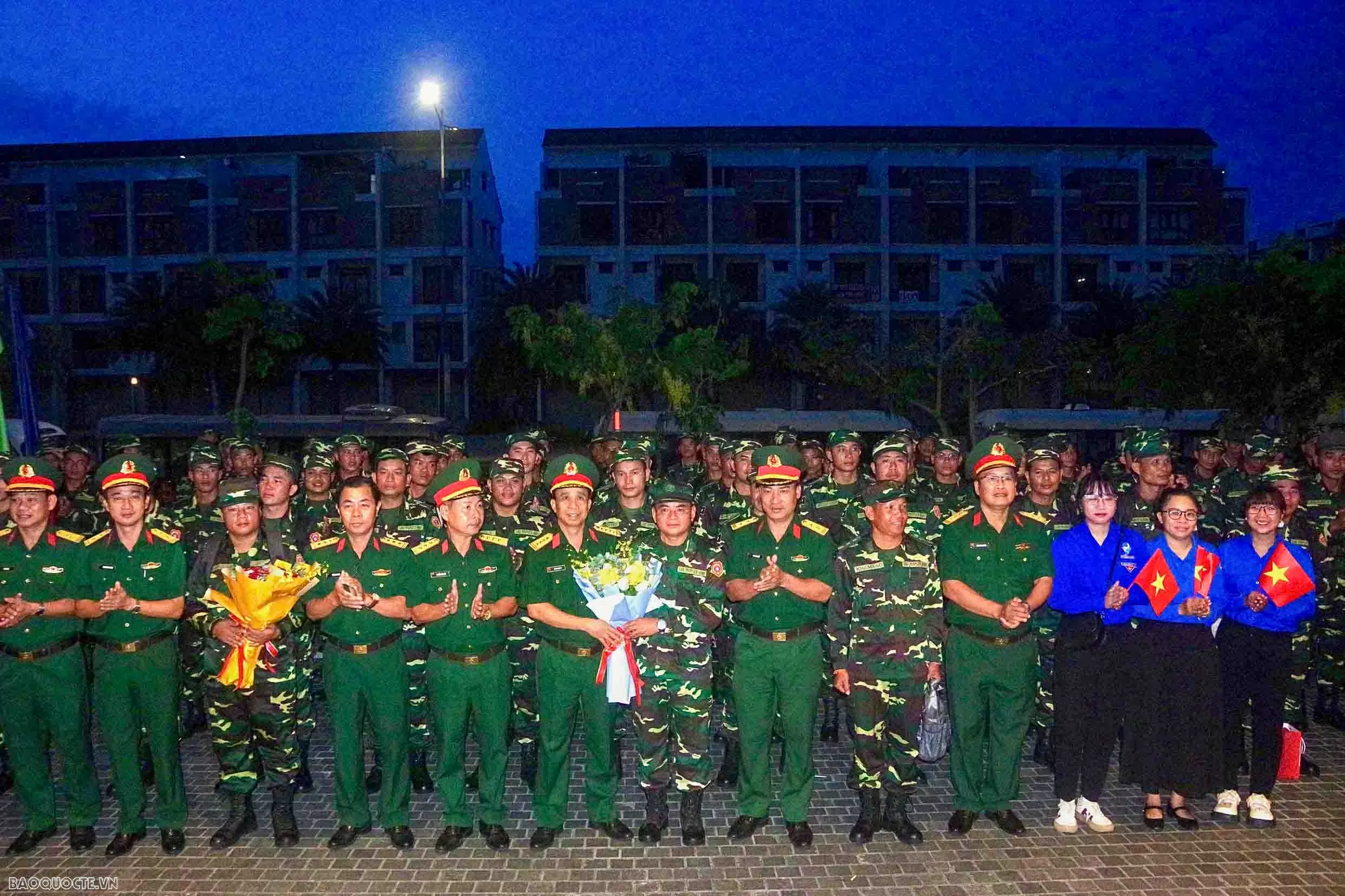 Việt Nam tiễn các đoàn Quân đội Trung Quốc, Lào, Campuchia hoàn thành nhiệm vụ diễu binh về nước