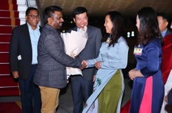 Tổng thống Sri Lanka bắt đầu chuyến thăm cấp Nhà nước tới Việt Nam đầu tiên sau 16 năm