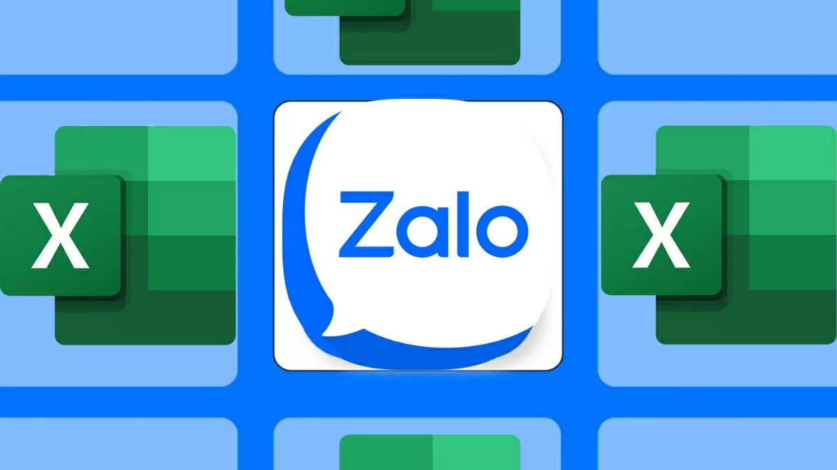 Cách gửi 1 sheet trong Excel qua Zalo 