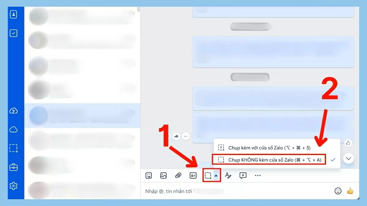 Mở file Excel mà bạn muốn chia sẻ và truy cập vào cuộc trò chuyện Zalo của người nhận. 