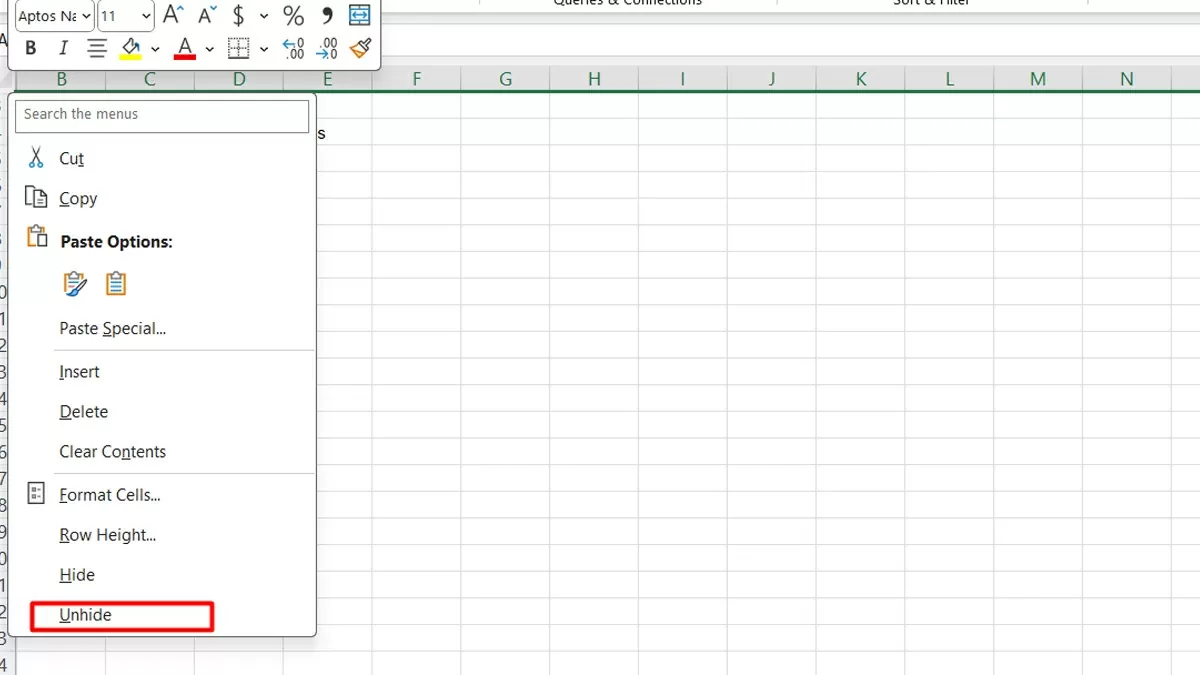 Sửa lỗi Excel bị mất 3 dòng đầu Sửa lỗi Excel bị mất 3 dòng đầu