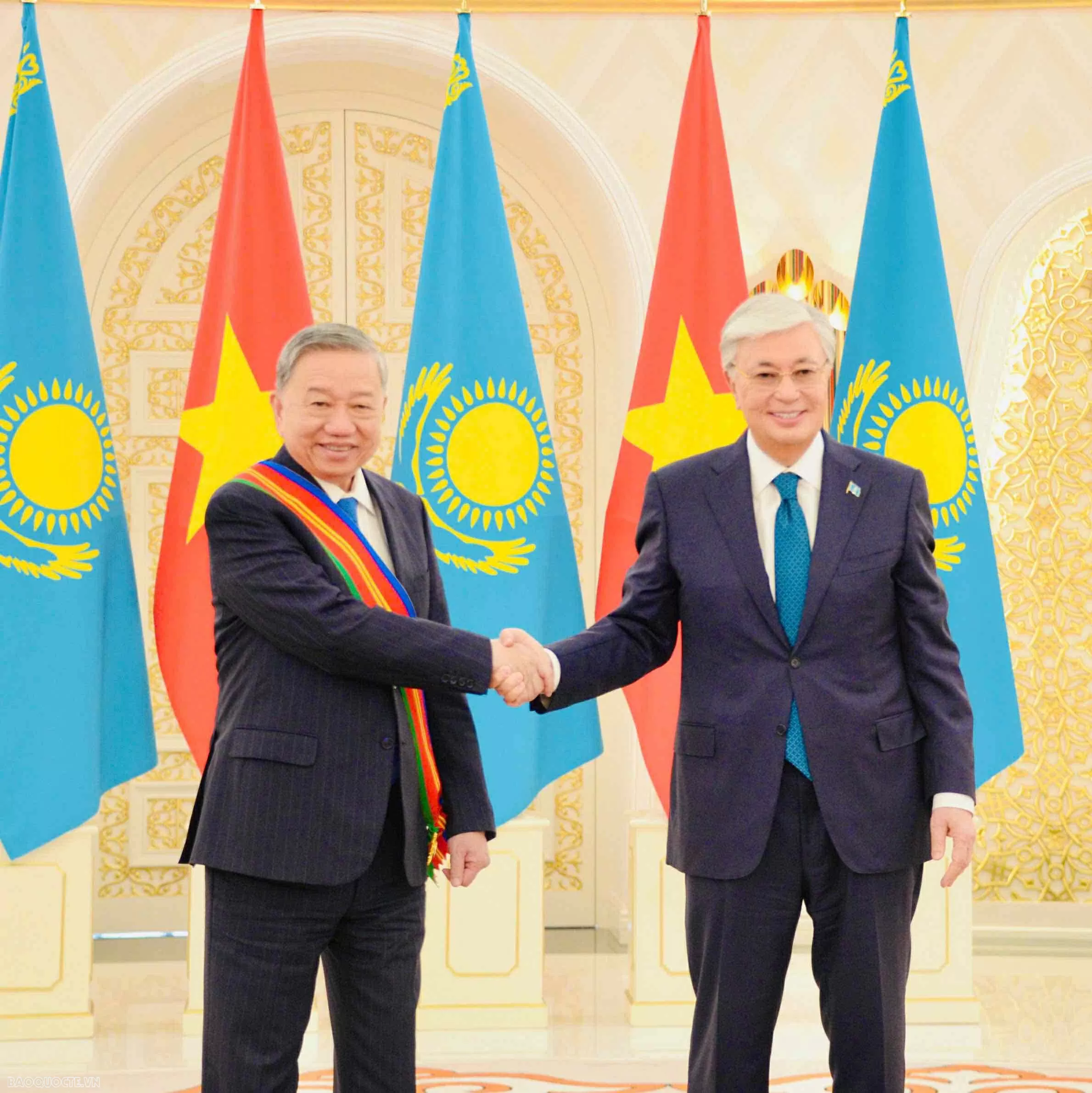 Tin hội đàm Việt Nam-Kazakhstan