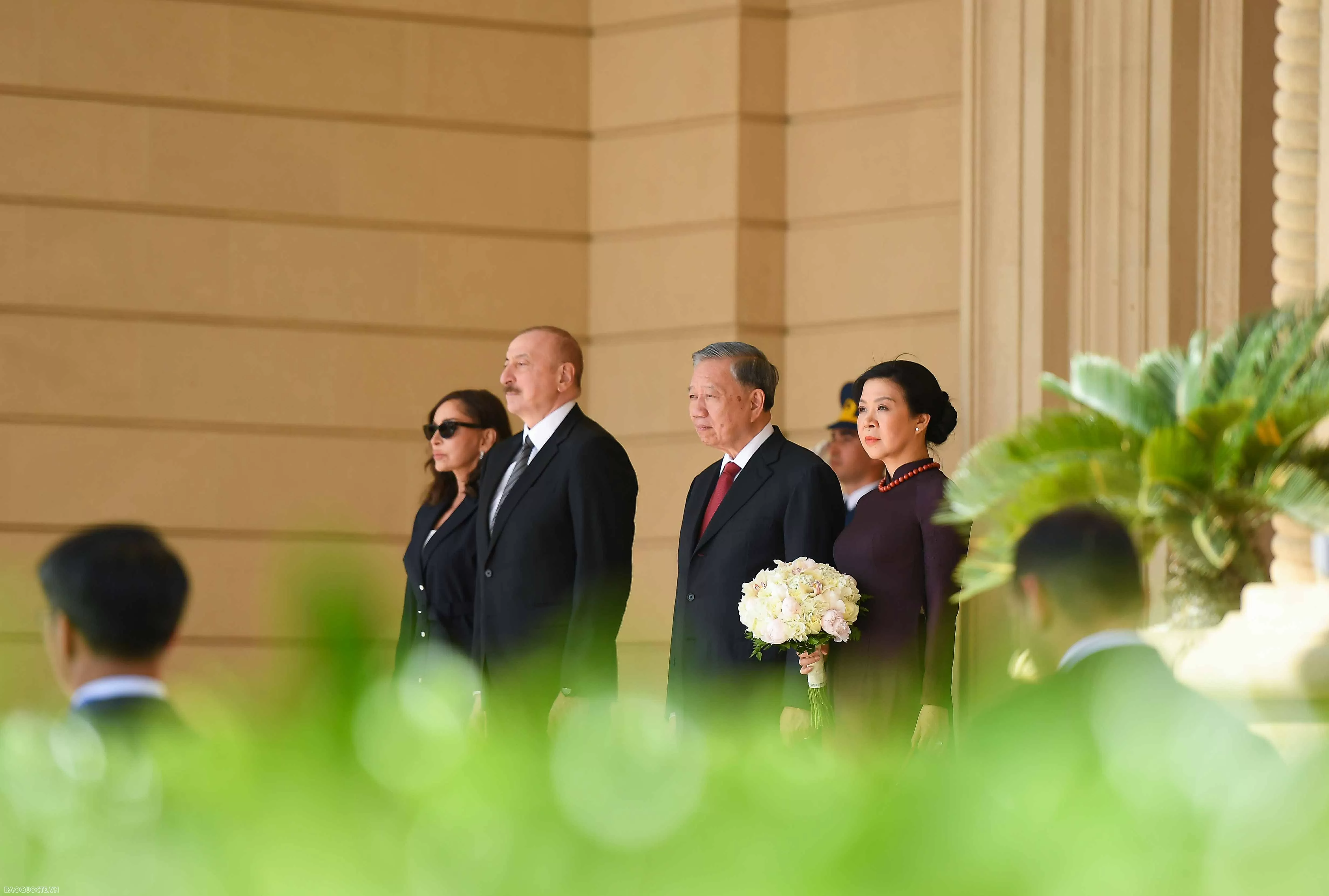 Lễ đón trọng thể Tổng Bí thư Tô Lâm tại Phủ Tổng thống Azerbaijan- Ảnh 2. Lễ đón trọng thể Tổng Bí thư Tô Lâm tại Phủ Tổng thống Azerbaijan- Ảnh 2.