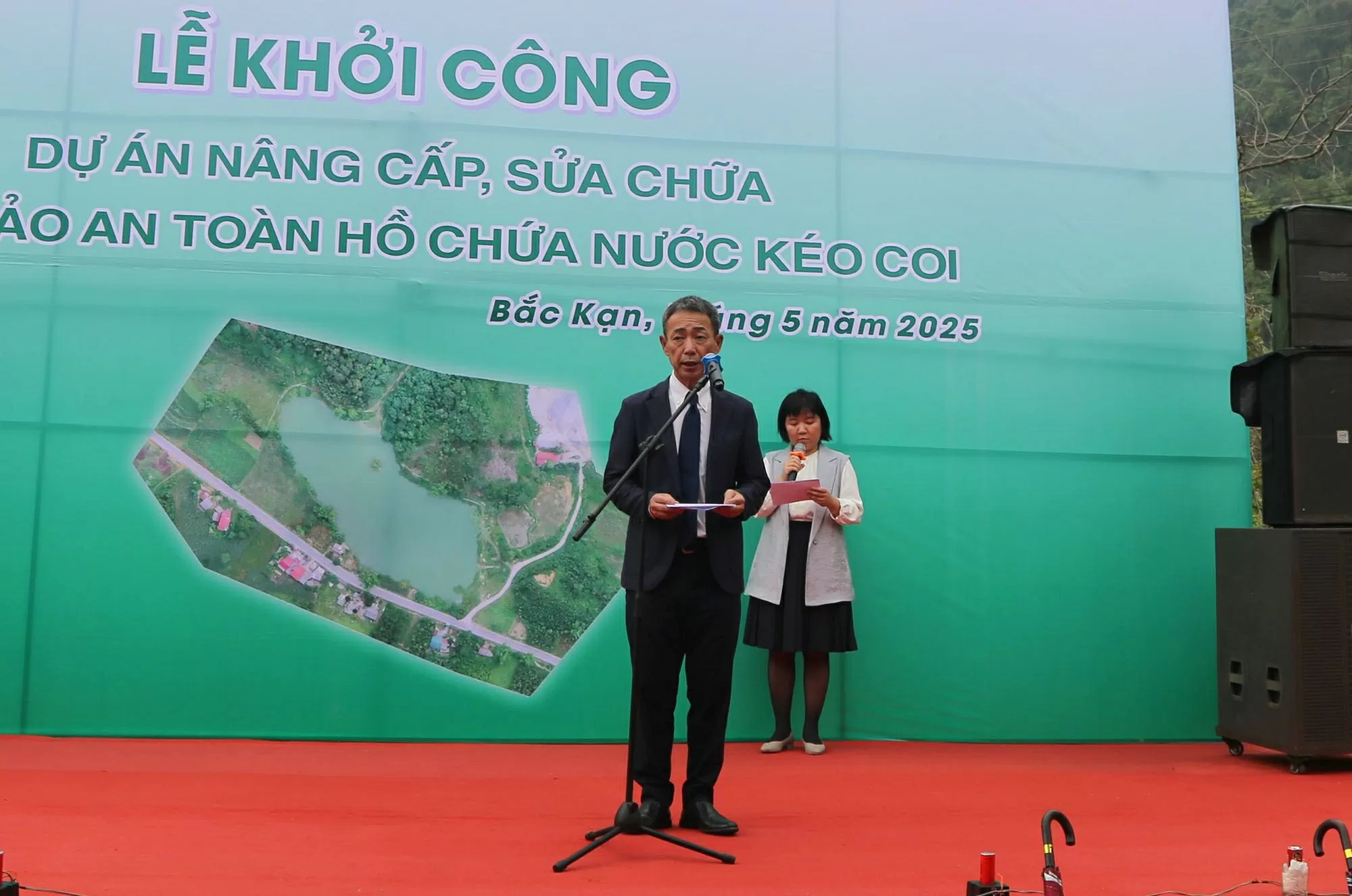 Lãnh đạo tỉnh Bắc Kạn và doanh nghiệp Nhật Bản khởi công Dự án nâng cấp hồ chứa nước Kéo Coi Lãnh đạo tỉnh Bắc Kạn và doanh nghiệp Nhật Bản khởi công Dự án nâng cấp hồ chứa nước Kéo Coi