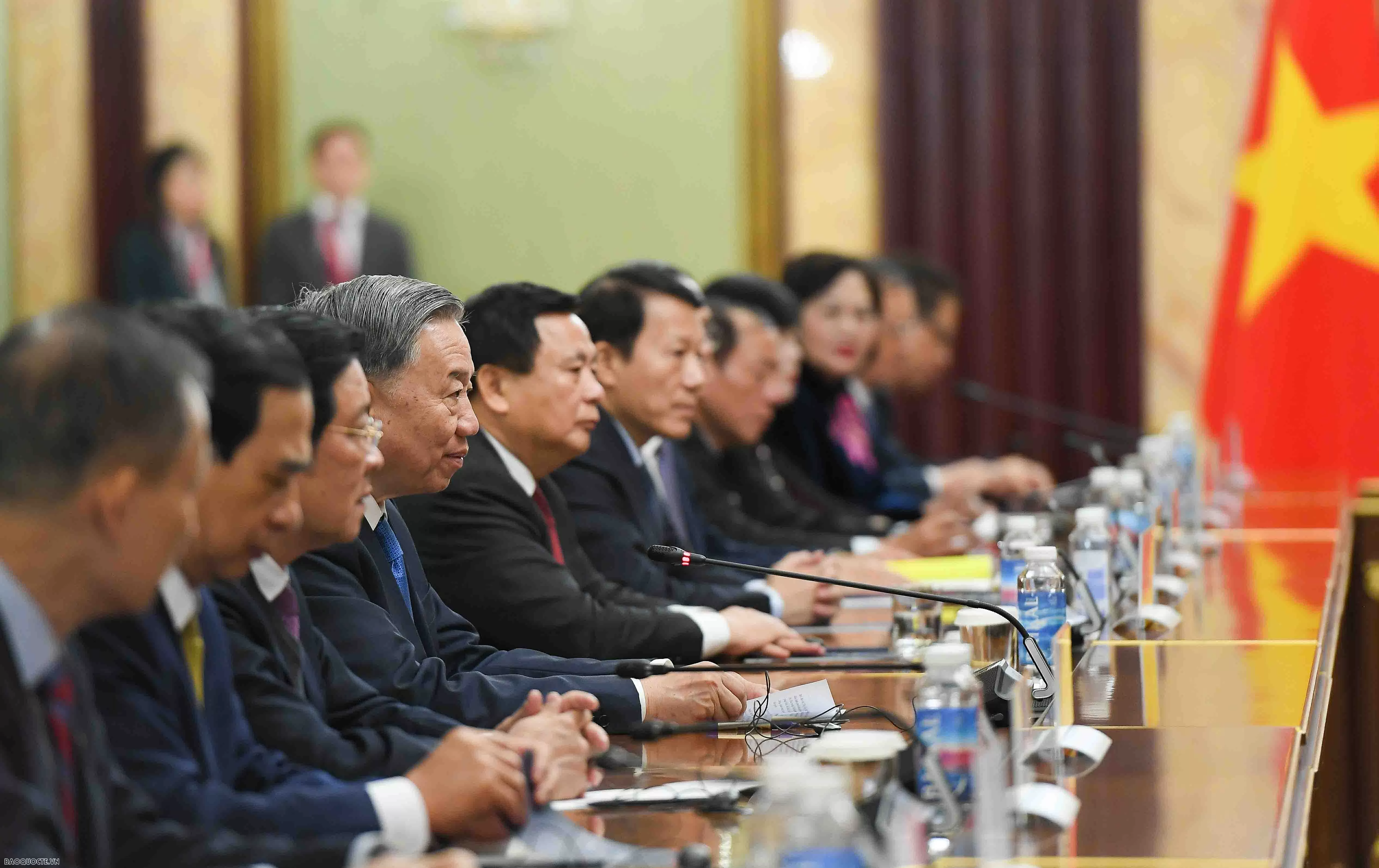 Tổng Bí thư Tô Lâm hội kiến Thủ tướng Nga Mikhail Vladimirovich Mishustin Việt Nam-Nga tăng cường quan hệ Đối tác chiến lược toàn diện với các phương hướng lớn