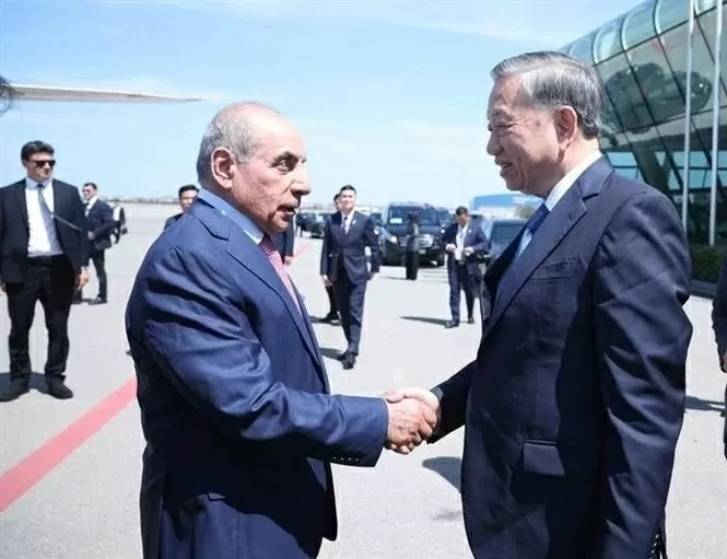 Party General Secretary To Lam concludes state visit to Azerbaijan