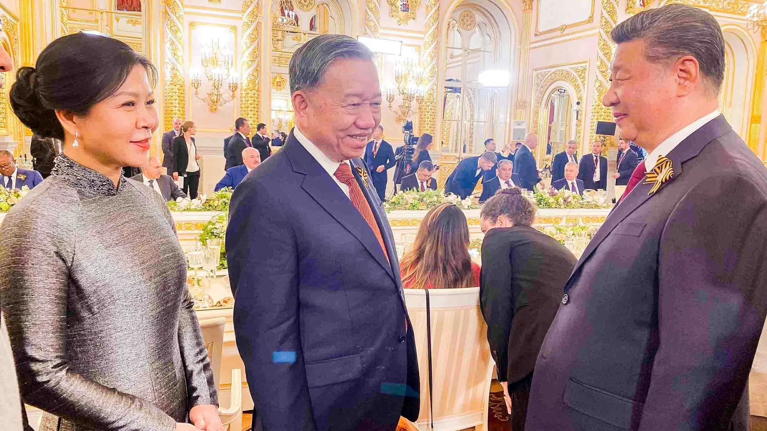 Tổng Bí thư Tô Lâm tiếp xúc song phương với lãnh đạo các nước tại Moscow
