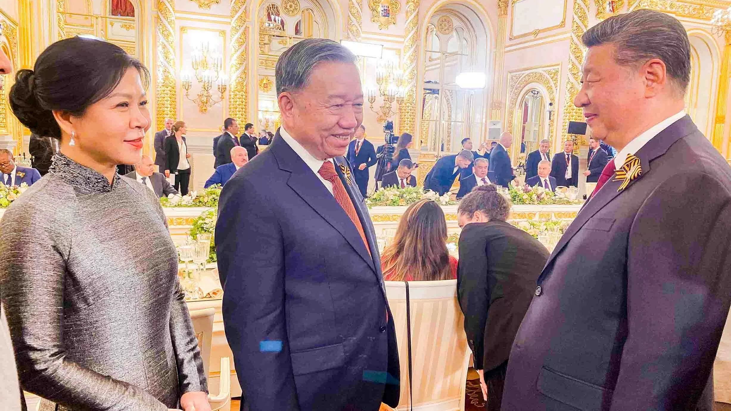 Party chief To Lam meets foreign leaders in Moscow