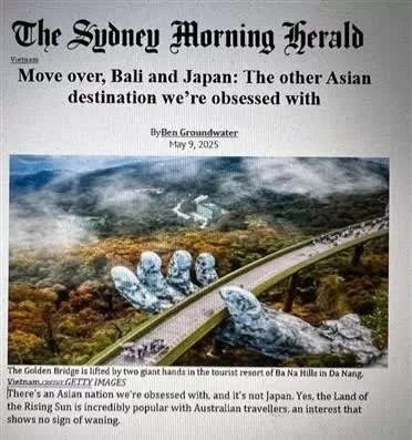 Australian tourists are increasingly interested in Vietnam. (Photo: Screenshot)