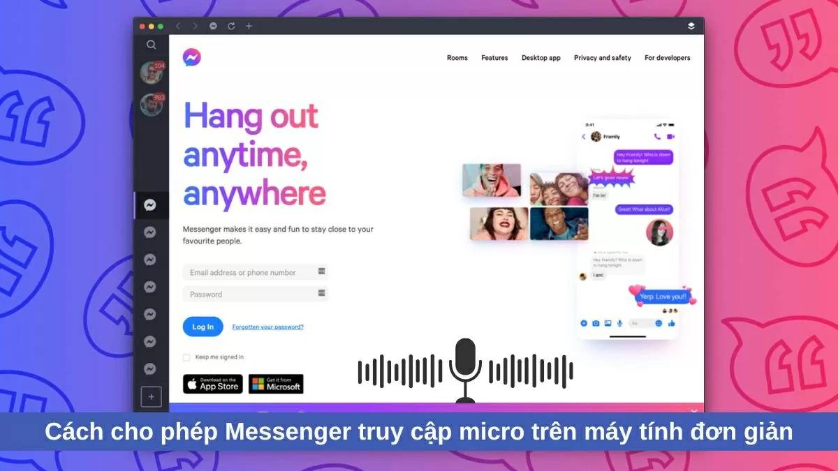 Cách cho phép Messenger truy cập micro trên máy tính dễ dàng