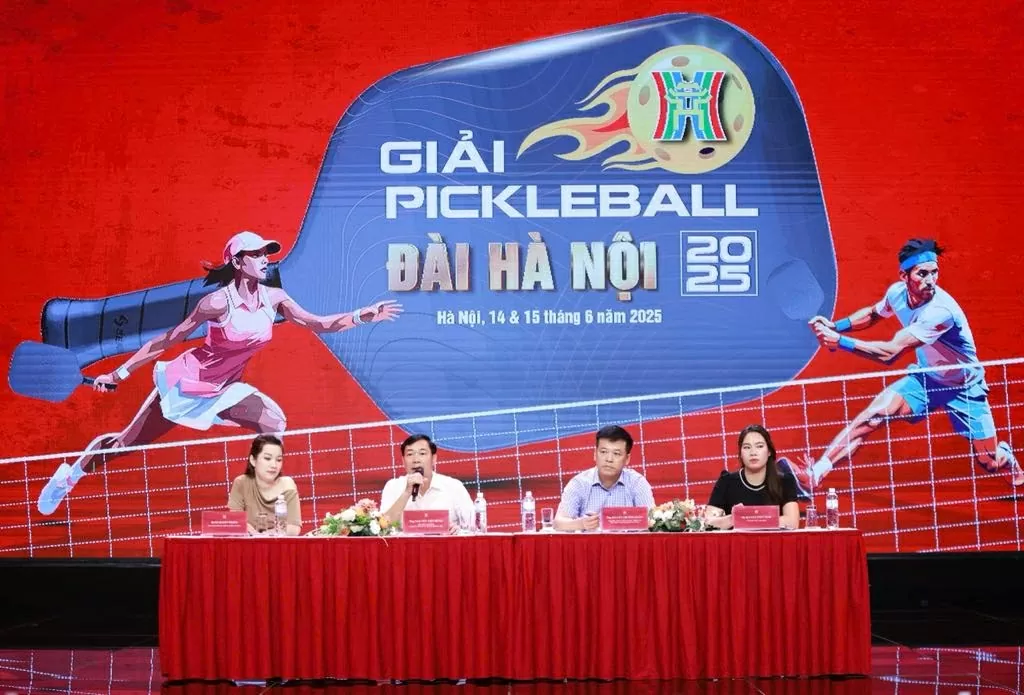 Tổ chức giải pickleball chào mừng 100 năm Ngày Báo chí cách mạng Việt Nam Giải pickleball chào mừng 100 năm Ngày Báo chí cách mạng Việt Nam