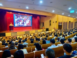 Điểm cầu Bộ Ngoại giao dự Hội nghị toàn quốc quán triệt, triển khai Nghị quyết số 66 và Nghị quyết số 68 của Bộ Chính trị