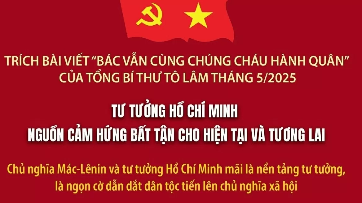Tổng Bí thư Tô Lâm: Tư tưởng Hồ Chí Minh là nguồn cảm hứng bất tận cho hiện tại và tương lai