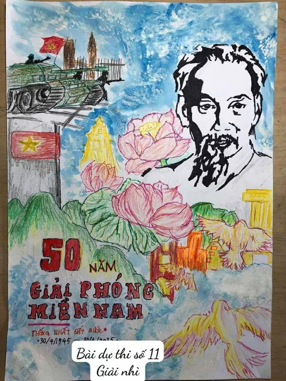 Lan tỏa tình yêu quê hương qua tranh vẽ của thiếu nhi Việt tại Nhật Bản