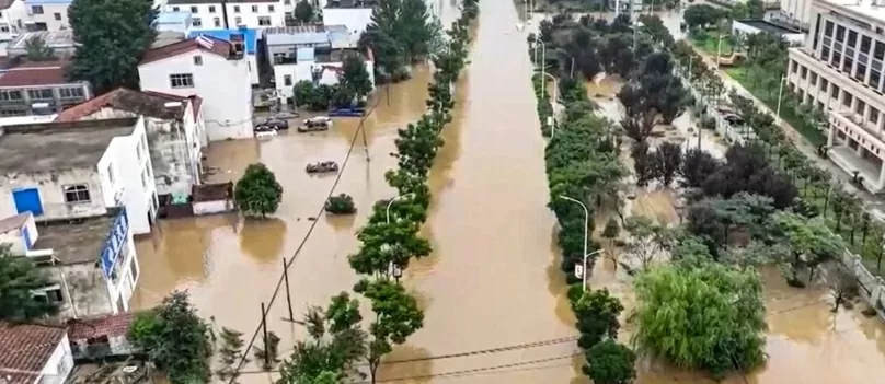 Một số người thiệt mạng và mất tích do mưa lớn tại miền Nam Trung Quốc