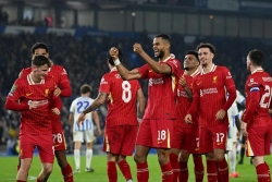 Dù thua Brighton, Liverpool đi vào lịch sử Ngoại hạng Anh
