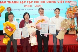 Trao giải cuộc thi 'Thơ với văn hóa ẩm thực và đồ uống Việt Nam'