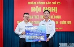 Đoàn công tác báo chí thăm Trường Sa: Hành trình của đoàn kết, trách nhiệm và nghĩa tình