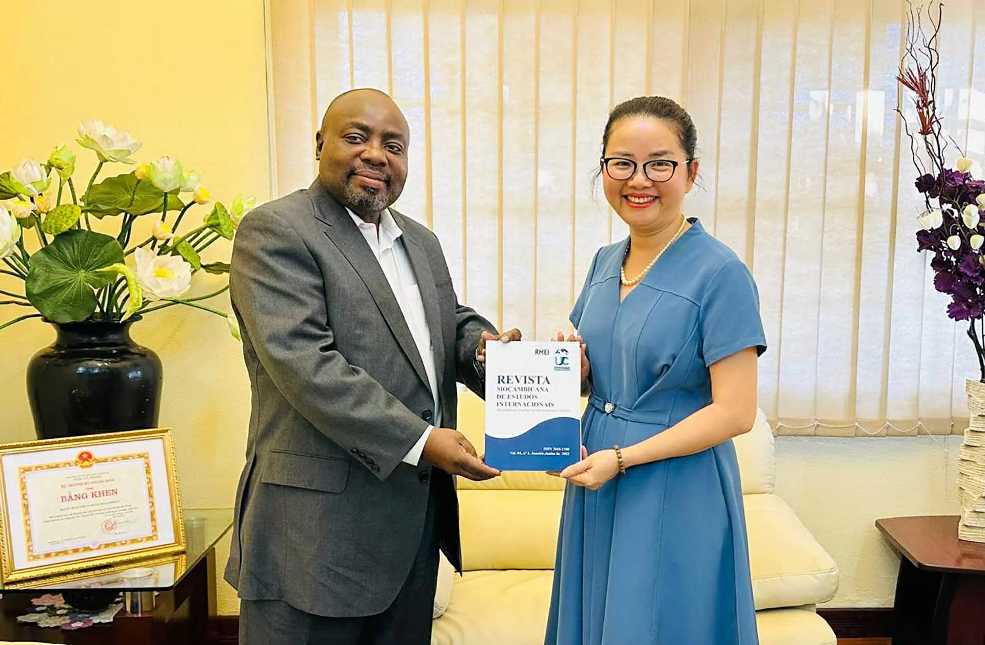 Đại học Joaquim Chissano mong muốn tăng cường kết nối và hợp tác với các trường, viện nghiên cứu của Việt Nam