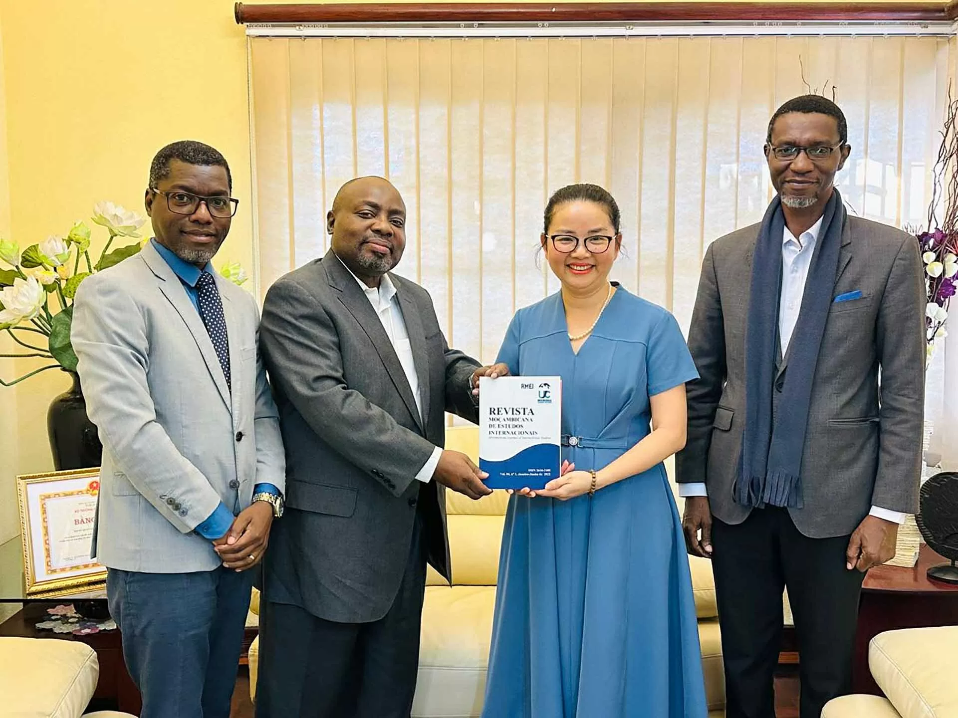 Đại học Joaquim Chissano mong muốn tăng cường kết nối và hợp tác với các trường, viện nghiên cứu của Việt Nam