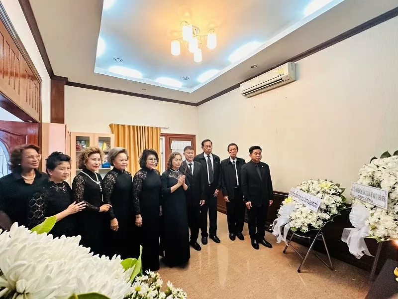 Lễ viếng và mở sổ tang tưởng nhớ nguyên Chủ tịch nước Trần Đức Lương tại Khon Kaen, Thái Lan