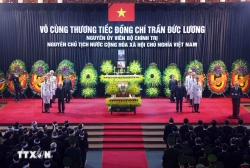 Lễ truy điệu nguyên Chủ tịch nước Trần Đức Lương tổ chức trọng thể tại Hà Nội