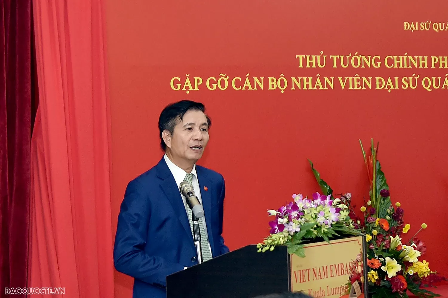Phát biểu tại bổi gặp, Đại sứ Việt Nam tại Malaysia Đinh Ngọc Linh cho biết cộng đồng người Việt tại Malaysia là một cộng đồng còn tương đối trẻ nhưng ngày càng thể hiện được sự đoàn kết, tinh thần vượt khó, hội nhập tốt và có nhiều đóng góp thiết thực ch