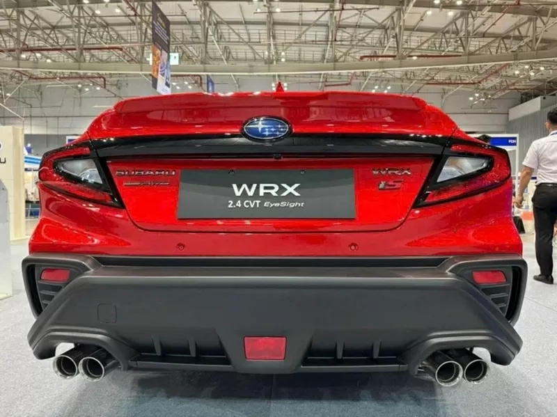 Giá xe Subaru WRX 2025 từ 1,699 tỷ đồng