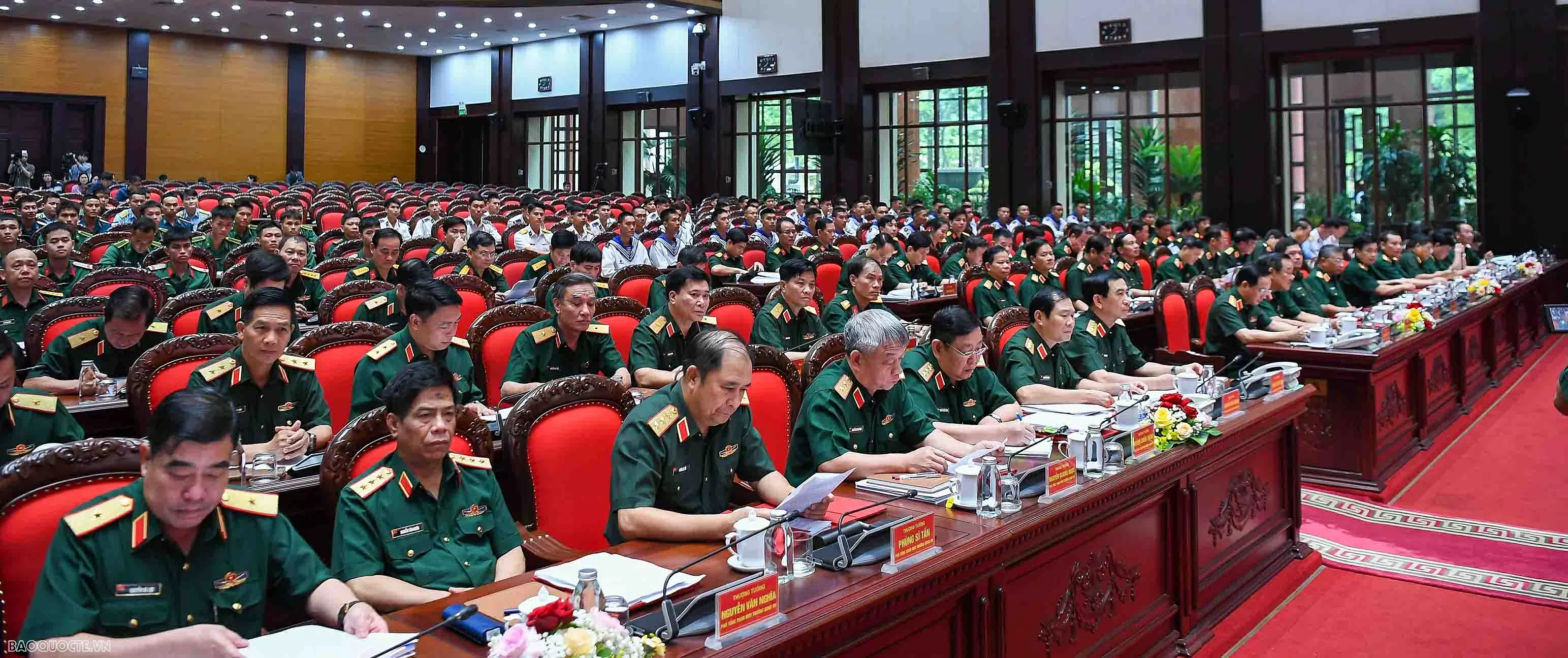 Bộ Quốc phòng có hơn 400 nghìn ý kiến góp ý về dự thảo Nghị quyết sửa đổi, bổ sung một số điều của Hiến pháp năm 2013