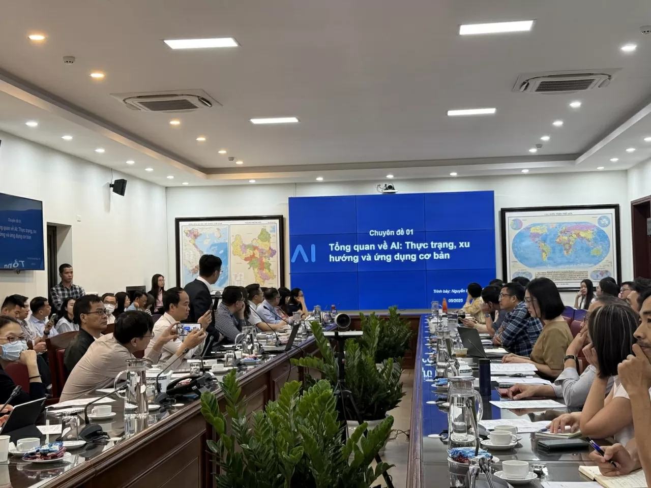 Bồi dưỡng kiến thức về trí tuệ nhân tạo trong công tác đối ngoại