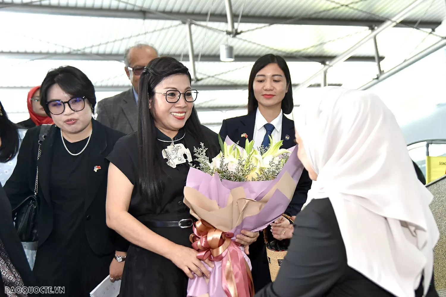 Phu nhân Thủ tướng Lê Thị Bích Trân thăm Bảo tàng Mỹ thuật Quốc gia Malaysia Phu nhân Thủ tướng Phạm Minh Chính thăm Bảo tàng Mỹ thuật quốc gia Malaysia
