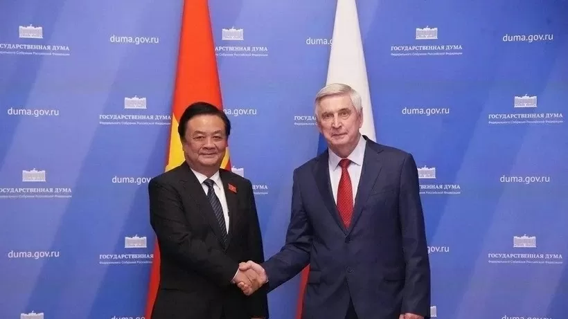 Vietnamese and Russian legislators hold talks to enhance parliamentary cooperation