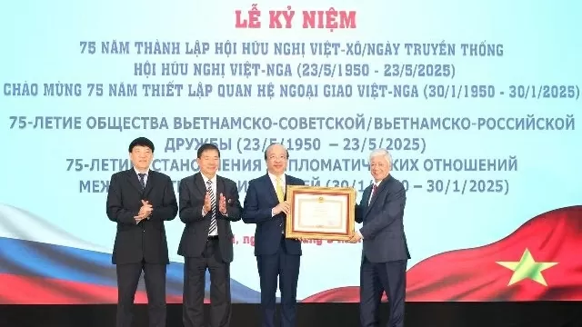 Vietnam–Russia Friendship Association celebrates 75th anniversary: A strong bridge for friendship