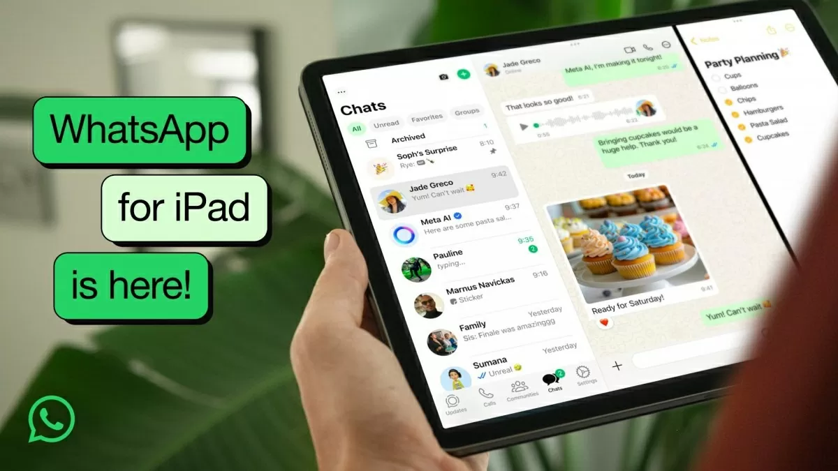 Người dùng iPad chính thức được sử dụng WhatsApp bản riêng biệt