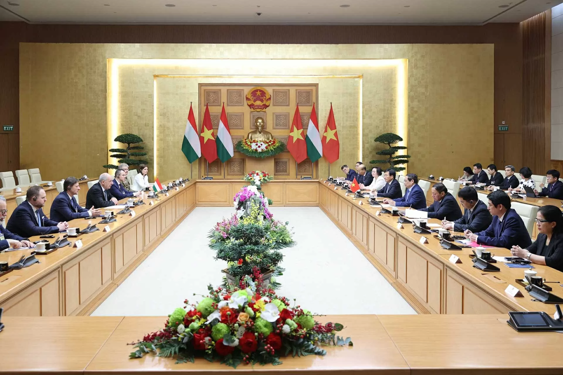 Tạo xung lực mới thúc đẩy quan hệ Đối tác toàn diện Việt Nam-Hungary phát triển mạnh mẽ trên các lĩnh vực Tạo xung lực mới thúc đẩy quan hệ Đối tác toàn diện Việt Nam-Hungary phát triển mạnh mẽ trên các lĩnh vực