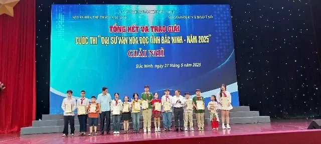 “Bac Ninh province reading culture Ambassador Contest 2025”: Fostering reading habits and skills for the young generation