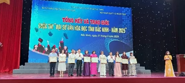 “Bac Ninh province reading culture Ambassador Contest 2025”: Fostering reading habits and skills for the young generation