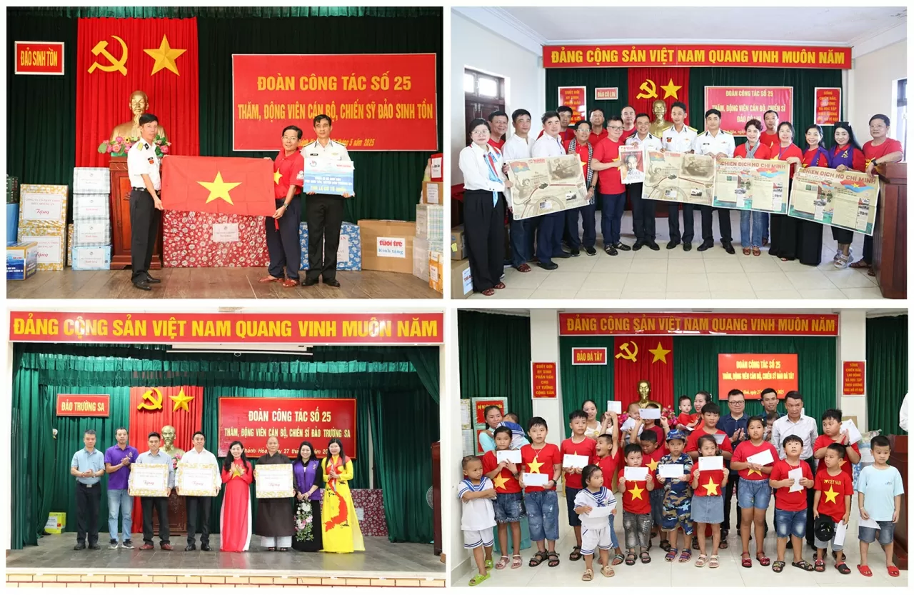 Thăm Trường Sa: Chuyến công tác đặc biệt của Hội Nhà báo Việt Nam