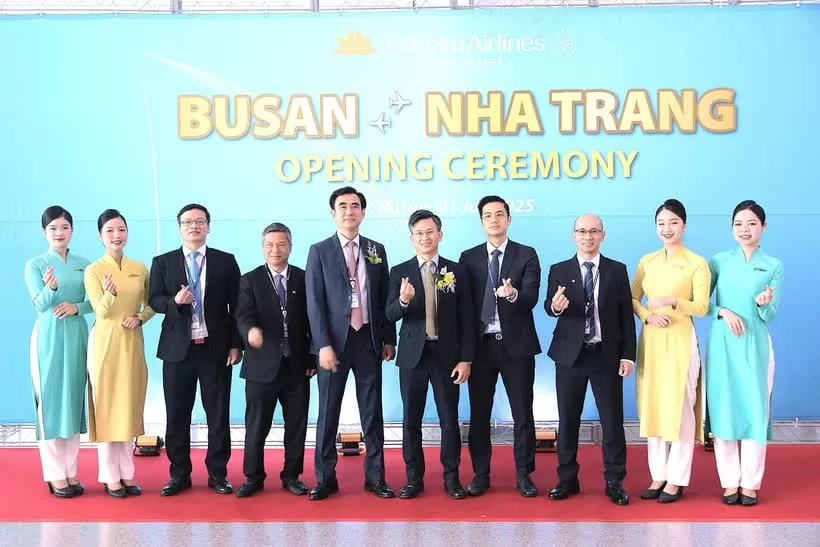 Vietnam Airlines launches direct Busan–Nha Trang route
