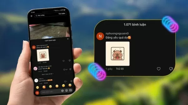 Cách bình luận bằng ảnh trên TikTok cực nhanh và thú vị
