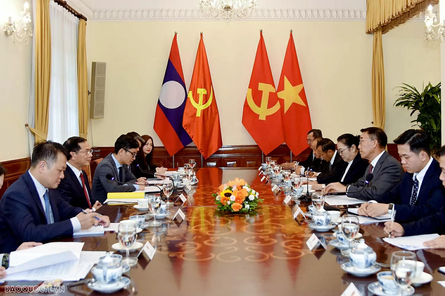 Deputy PM, FM Bui Thanh Son, LPRP official hold talks to further advance Vietnam – Laos relations