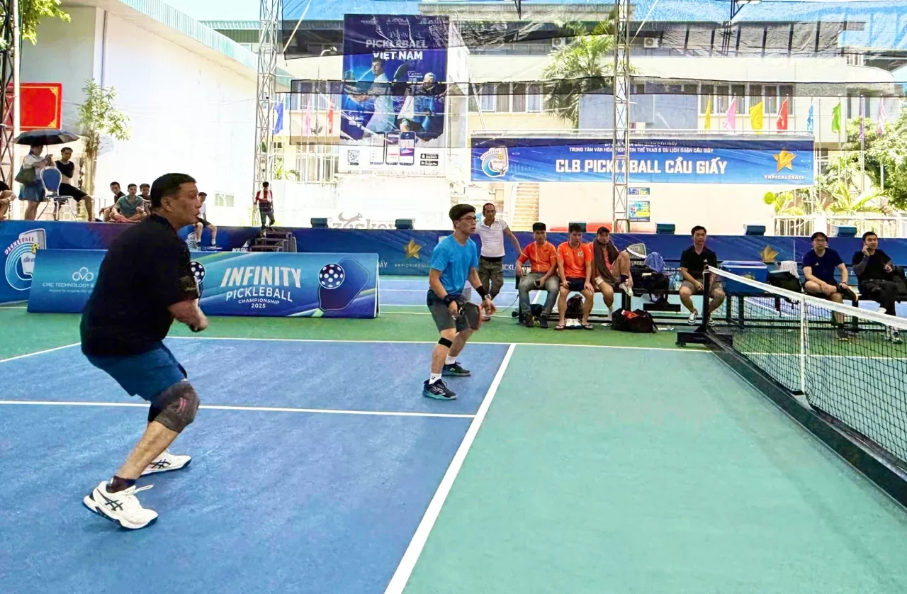 Bộ môn pickleball được chia ra thành 3 thể thức: đôi nam, đôi nữ và đôi nam nữ.