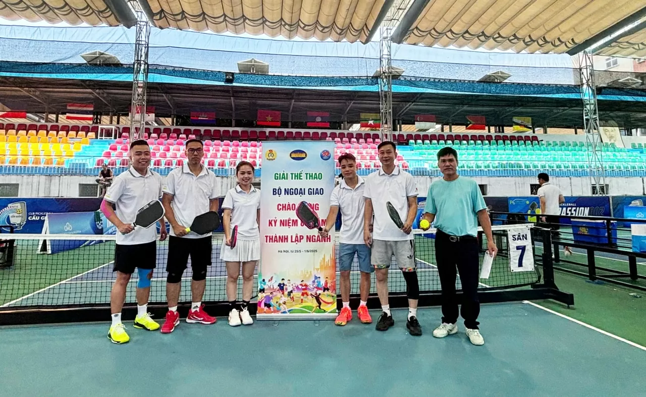 Dù lần đầu tiên được tổ chức nhưng bộ môn pickleball thu hút đến 66 vận động viên đăng ký tham gia.