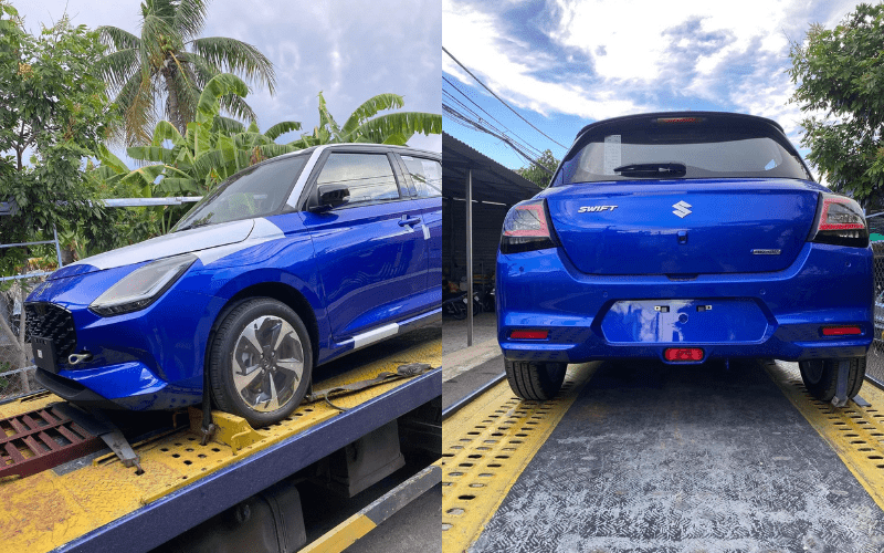 Suzuki Swift 2025 từng xuất hiện tại Việt Nam