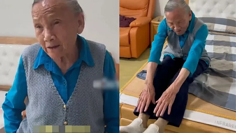 Trung Quốc: Cụ bà 92 tuổi tập gập bụng và chống đẩy hằng ngày