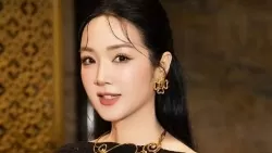 Hoa hậu Giáng My dự Tuần lễ thời trang quốc tế Việt Nam