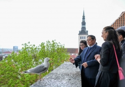 Thủ tướng Phạm Minh Chính và Phu nhân thăm cảng biển hàng đầu vùng Baltic và phố cổ Tallinn